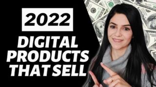 20 Digital Products to Sell in 2022 | WORK FROM HOME Business Ideas